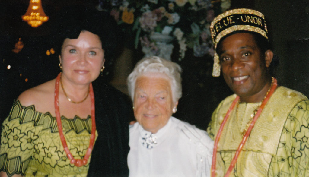 Chief Emmanuel & Annia with Former Mayor of Mississauga, Hazel McCallion